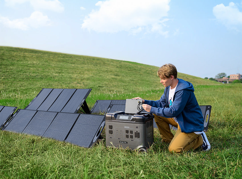ecoflow battery generators Delta Pro 3 Solar Generator PV400W High Capacity main image 1
