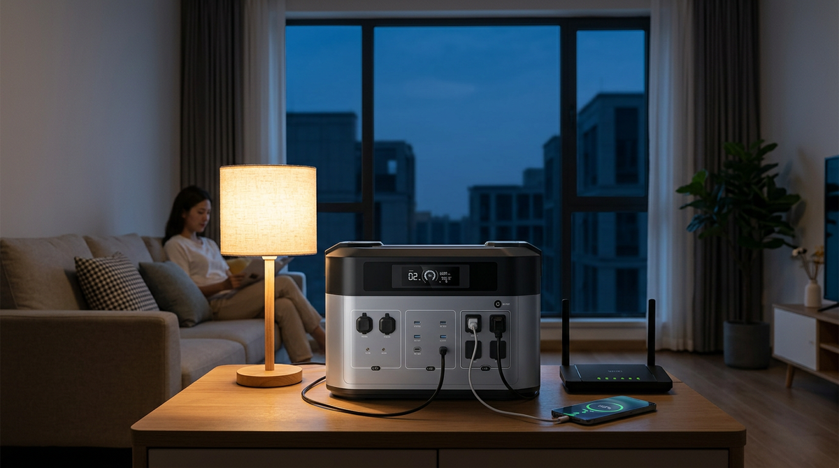 Portable Power Station for Apartment Blackouts: Indoor Backup Guide