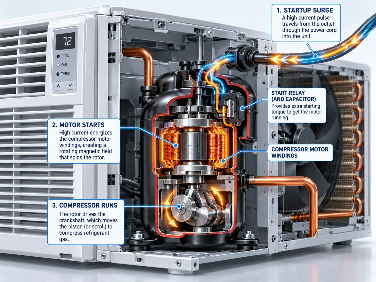 Can a Solar Generator Run a Window Air Conditioner? Size and Runtime Guide