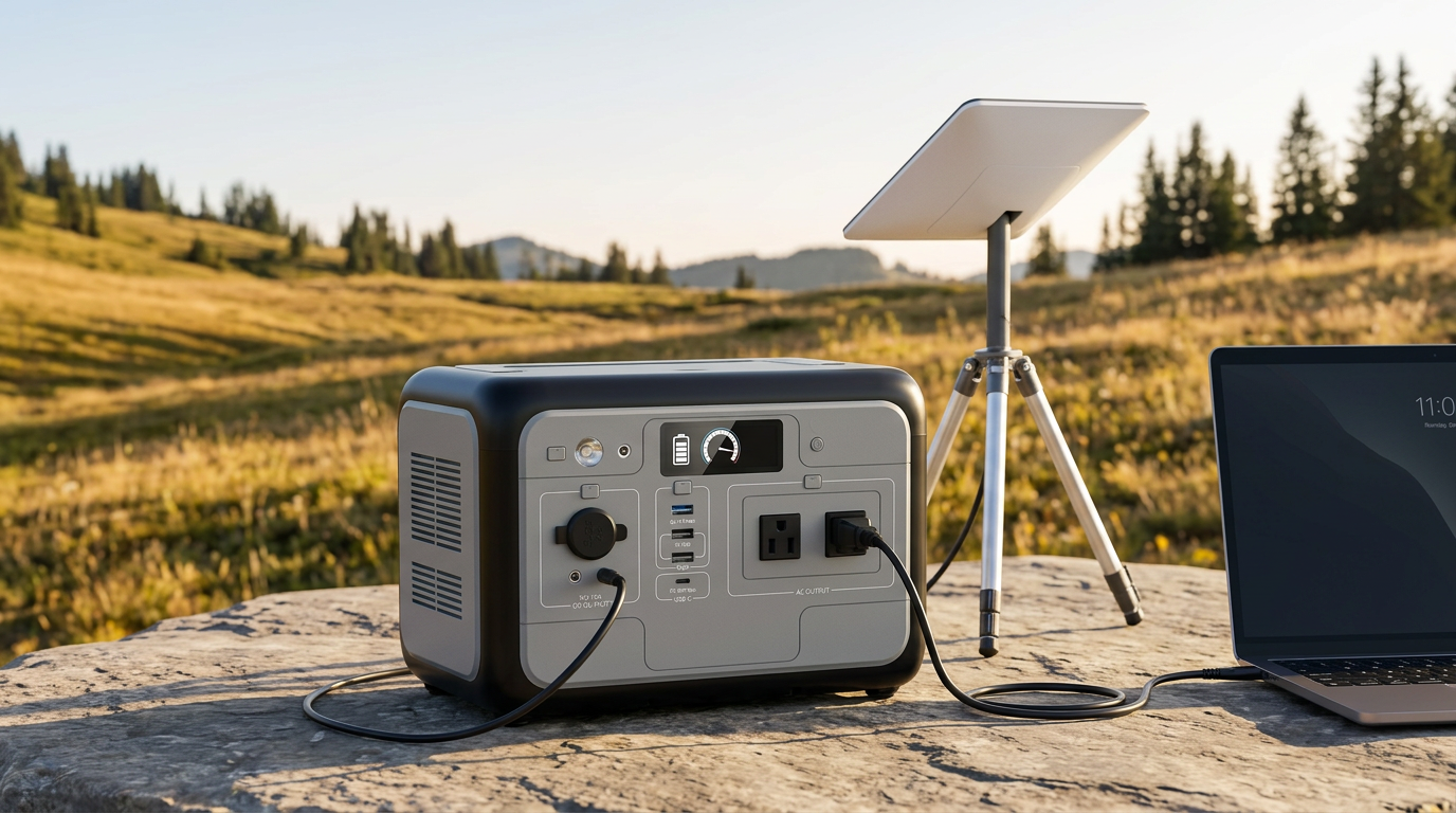 Portable Power Station for Starlink: Runtime, Solar and Off-Grid Setup