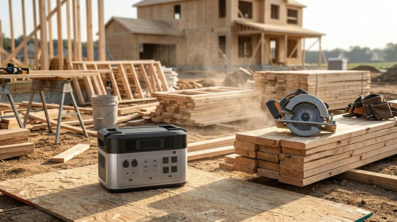 Portable Power Stations for Power Tools and Job Sites: Surge, Runtime and Safety