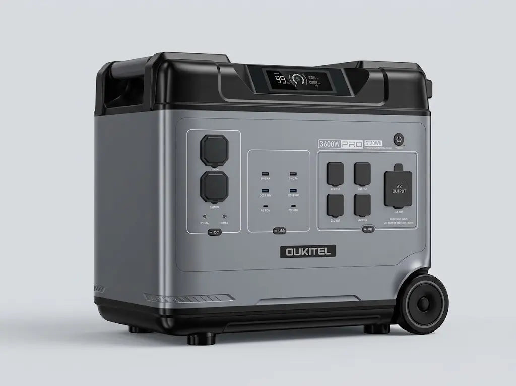 OUKITEL P5000 Pro vs Jackery HomePower 3600 Plus: 3.6kW-Class Home Backup