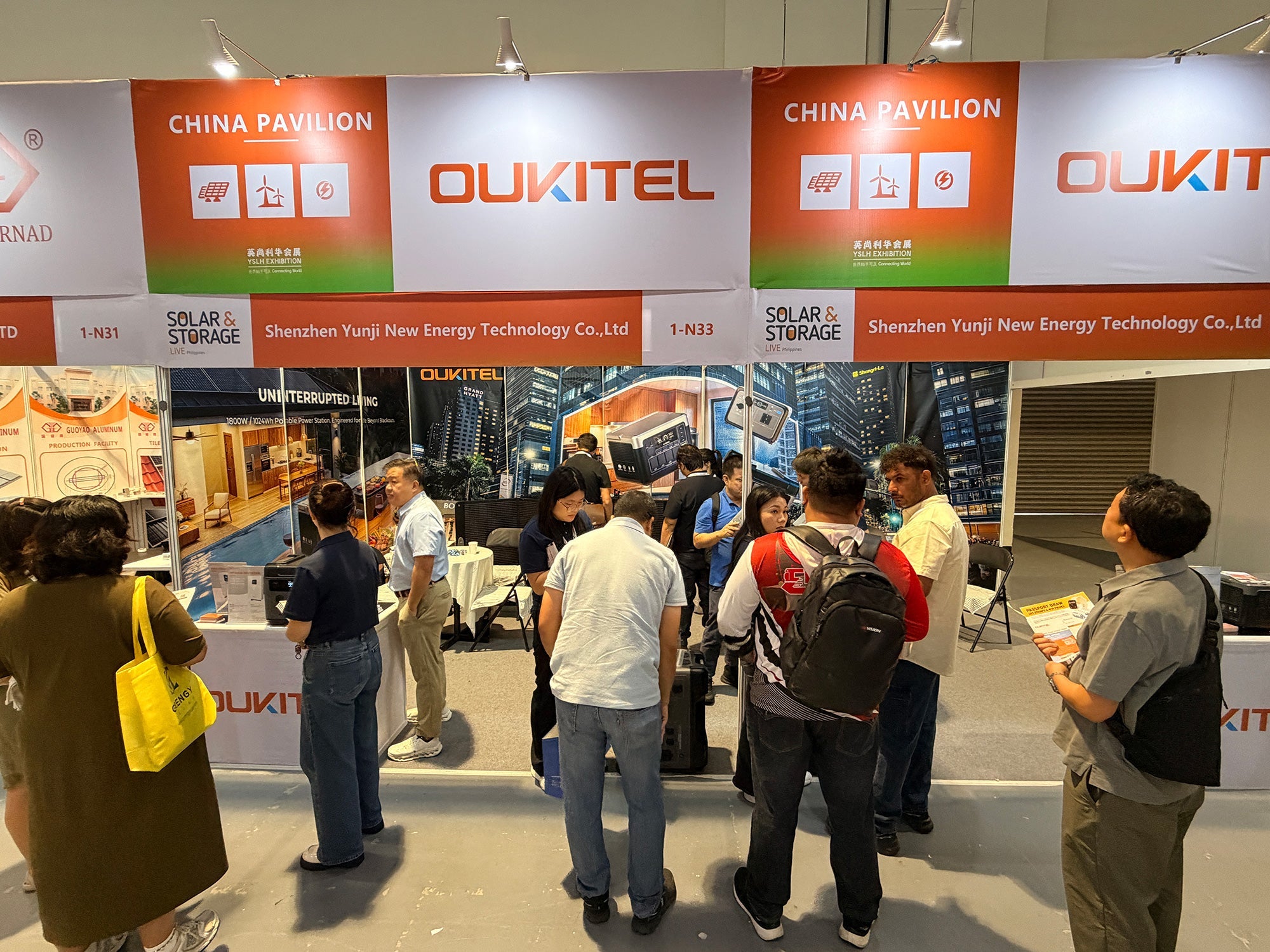 Oukitel Power Exhibits at Solar & Storage Live Philippines 2026: Carry the Sun, Power Your Freedom