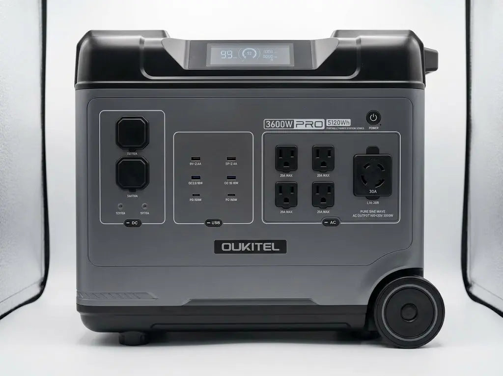 OUKITEL BP5000 Pro Max vs EcoFlow DELTA Pro 3 vs Anker SOLIX F3800