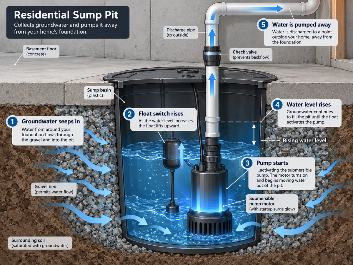 Portable Power Station for a Sump Pump: Starting Watts, Runtime and Setup