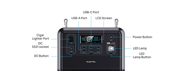 ouktiel p1201 portable power station