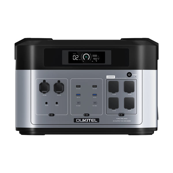 OUKITEL BP2000 Portable Power Station 2200W/2048Wh