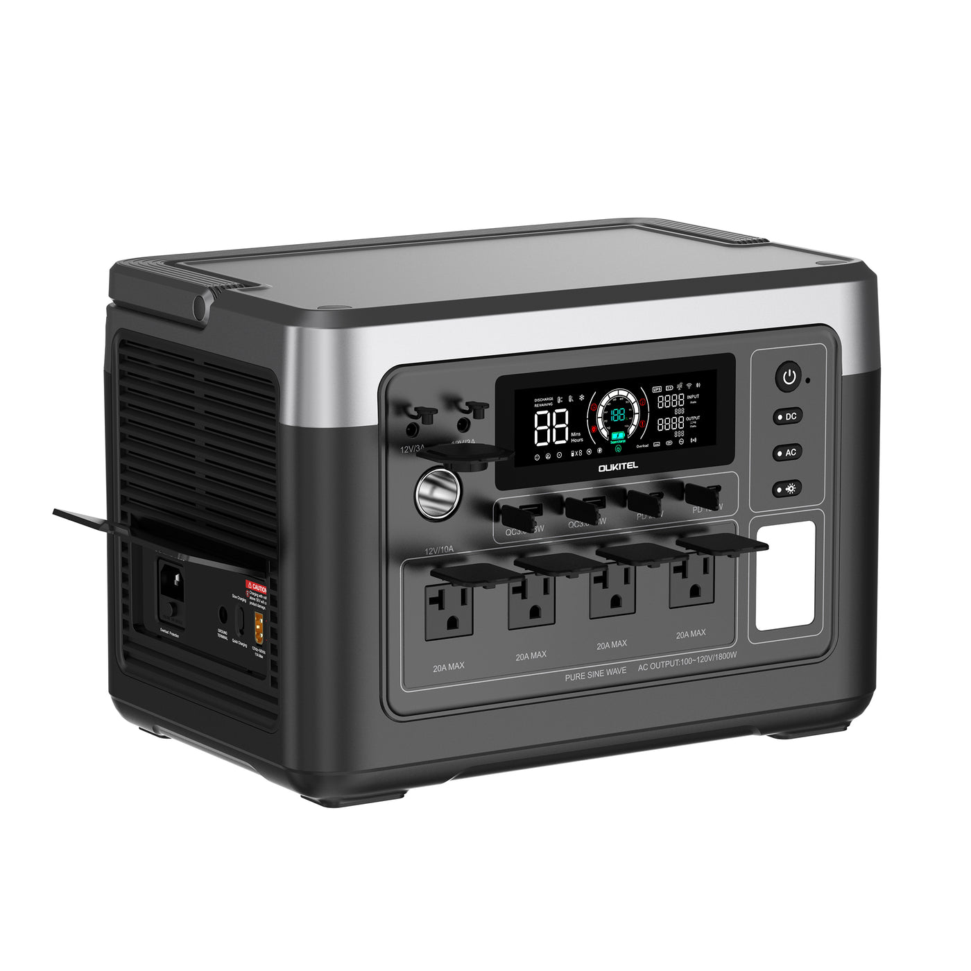 OUKITEL P1000 PLUS Portable Power Station 1800W/1024Wh