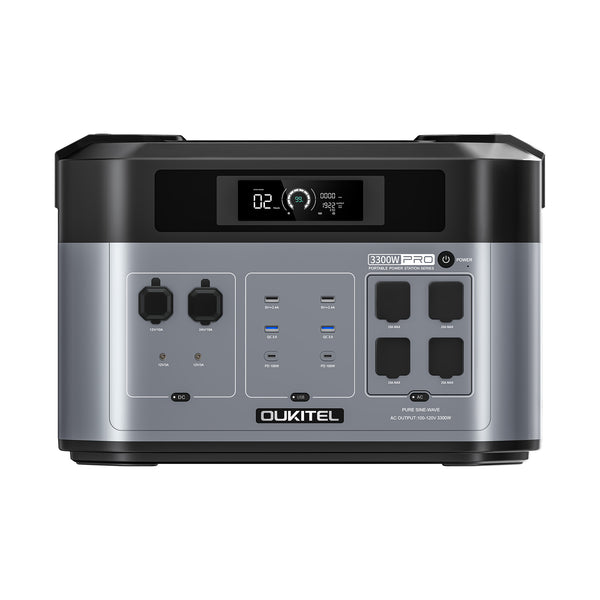 OUKITEL BP2000 PRO Portable Power Station 3300W