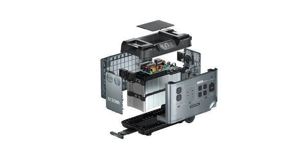 oukitel p5000 solar powered generator LiFePo4