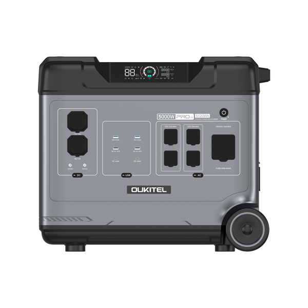 OUKITEL BP5000 PRO MAX Portable Power Station 5000W | 5120Wh