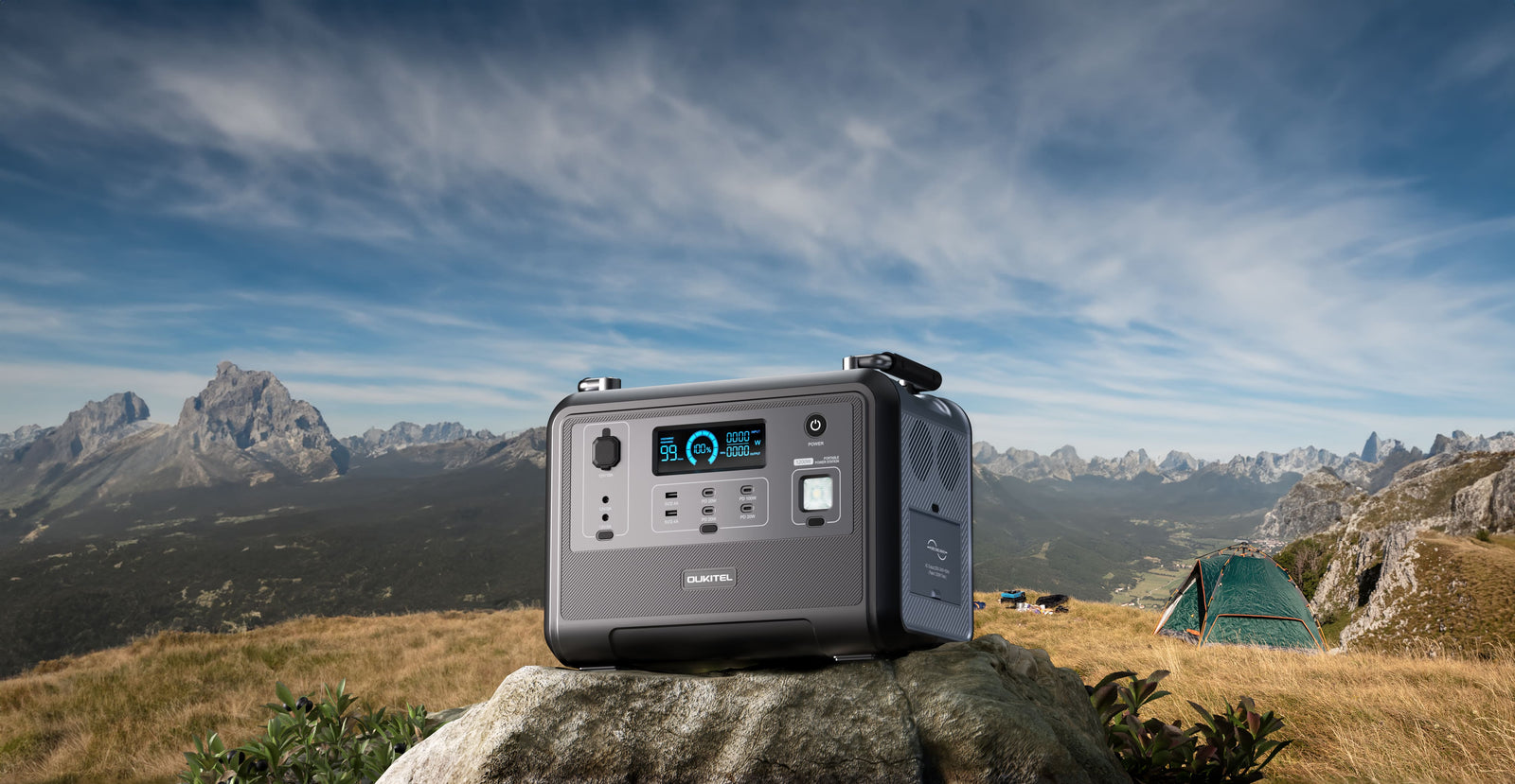 OUKITEL P1201 Portable Power Station 1200W/960Wh