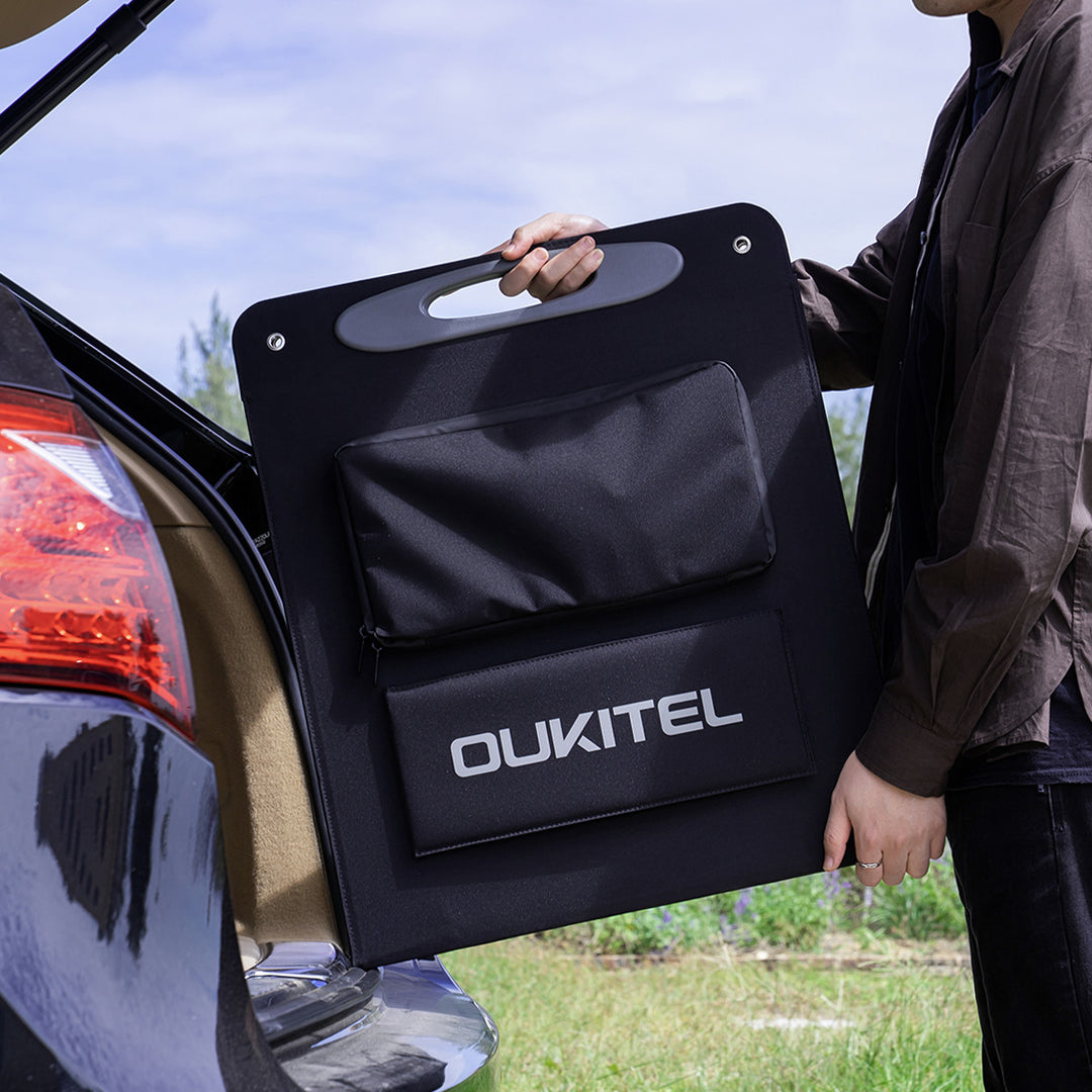 OUKITEL 200W Portable Solar Panel Portable Power Station | OUKITEL