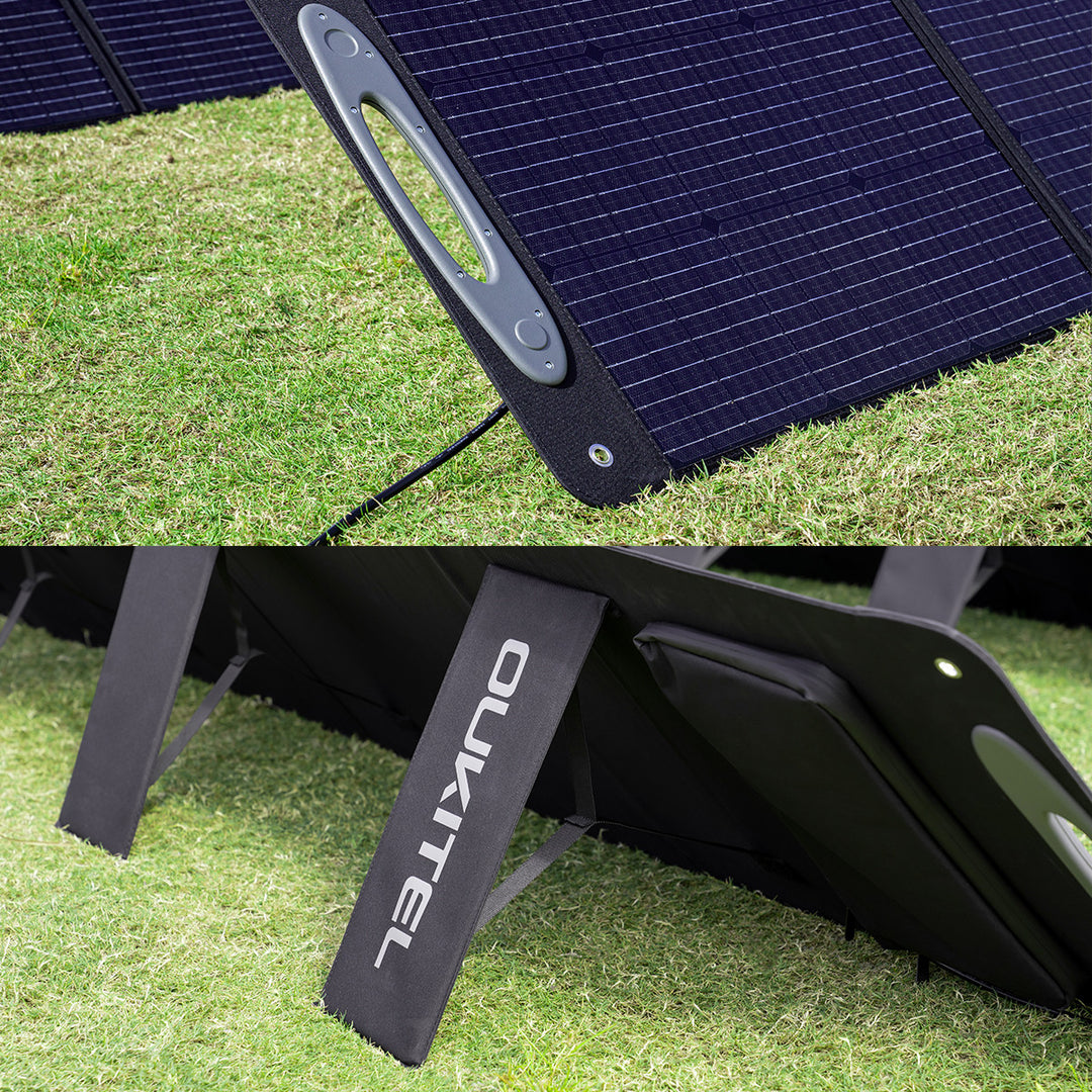OUKITEL 200W Portable Solar Panel Portable Power Station | OUKITEL